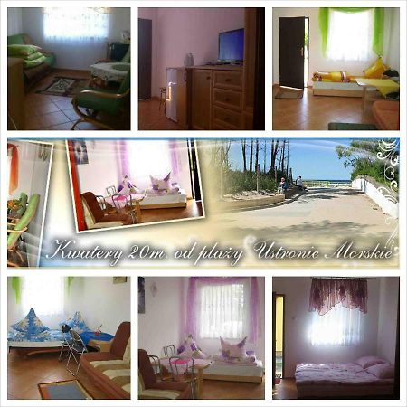 Kwatery Przy Plazy Ustronie Morskie Bagian luar foto